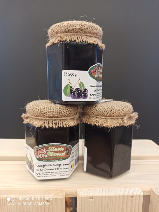 DULCEATA DE CIRESE AMARE PRODUS TRADITIONAL ATESTAT